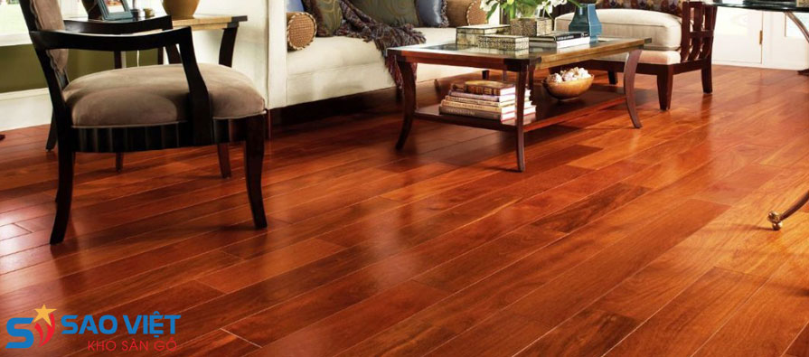 Sàn gỗ tự nhiên mang nét đẹp cổ điển truyền thống