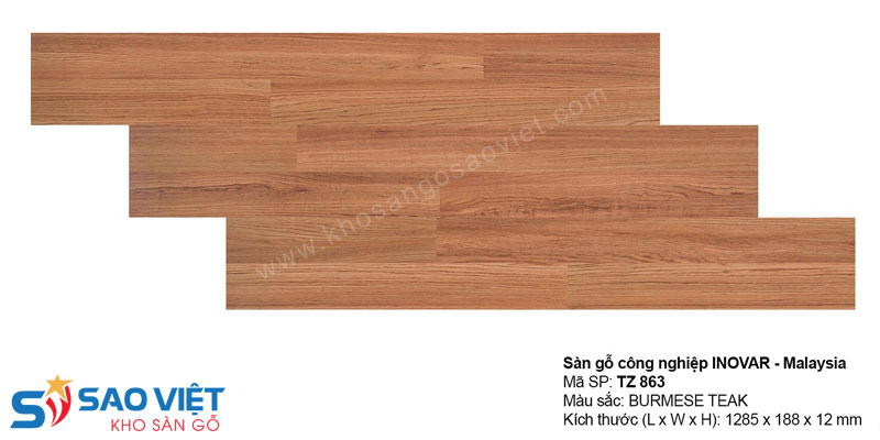Sàn gỗ công nghiệp Inovar TZ863
